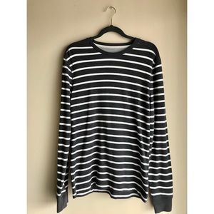 Banana Republic Striped Thermal Long Sleeve Size M